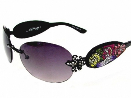 ED HARDY EHS 014 in BLACK