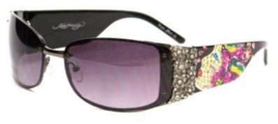 ED HARDY EHS 028 in BLACK