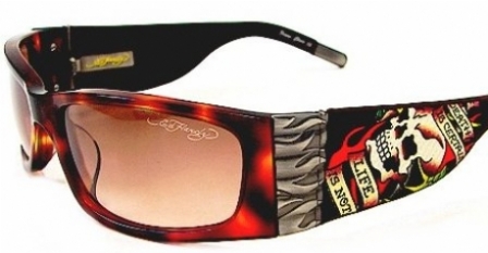 ED HARDY EHS 015 in TORTOISE