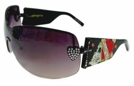 ED HARDY EHS 023 in BLACK