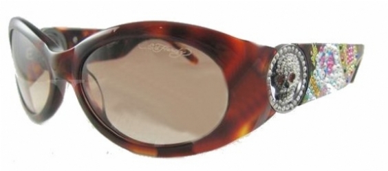 ED HARDY EHS 032 in TORTOISE