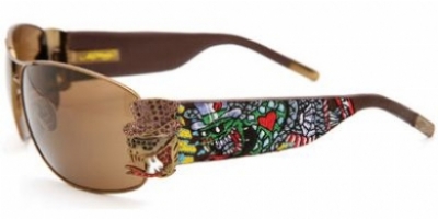 ED HARDY EHS 034 in TORTOISE