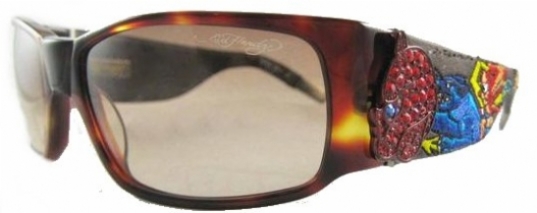 ED HARDY EHS 036 in TORTOISE