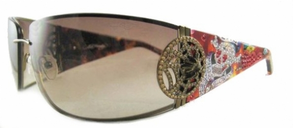 ED HARDY EHS 039 in TORTOISE