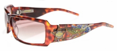 ED HARDY EHS 021 in TORTOISE