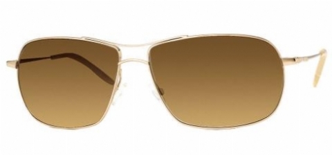 OLIVER PEOPLES FARRELL 62 in GOLDCHROMEAMBER