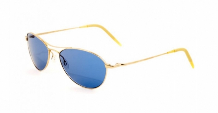 OLIVER PEOPLES AERO 57 in GOLDCOBALTO