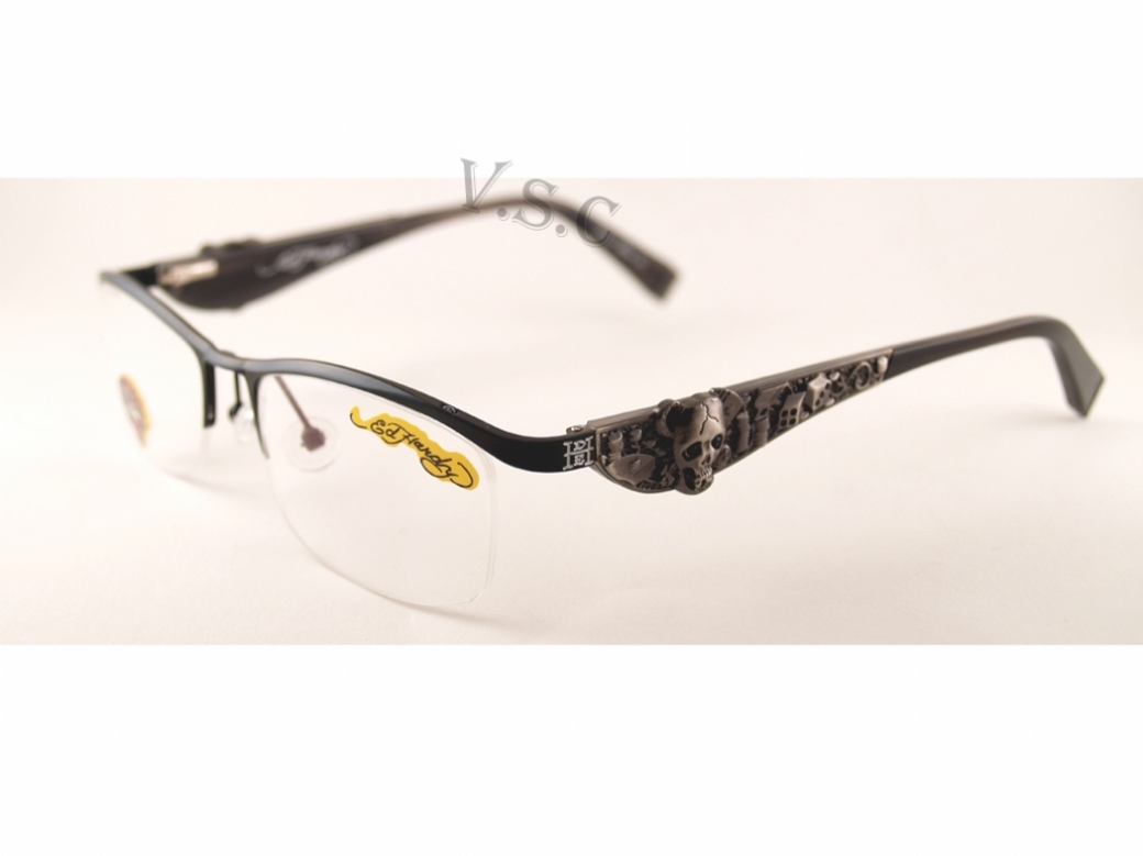 ED HARDY EHO 703 in MATTEBLACK