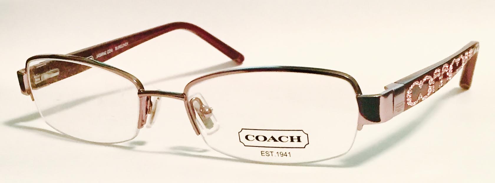 COACH JASMINE 224 in BURGUNDY