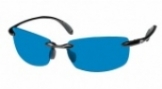 COSTA DEL MAR BALLAST in SHINY-BLACK-BLUE-MIRROR-COSTA-400