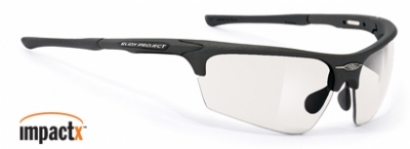 RUDY PROJECT NOYZ IMPACT X in MATTE-BLACK-IMPACTX-PHOTOCHROMIC-CLEAR-LENS