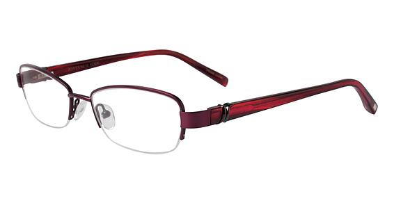 JONES NEW YORK J477 in BURGUNDY