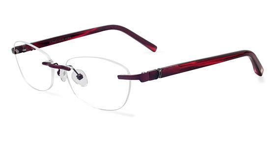JONES NEW YORK J479 in BURGUNDY