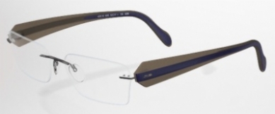 SILHOUETTE PAINTED LINE in BLUECOFFEE