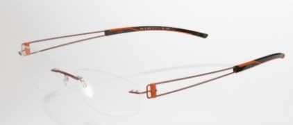 SILHOUETTE TITAN ELEMENTS in BROWNORANGEENERGY