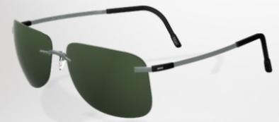 SILHOUETTE SUN TITAN MINIMAL ART PILOT in GREEN