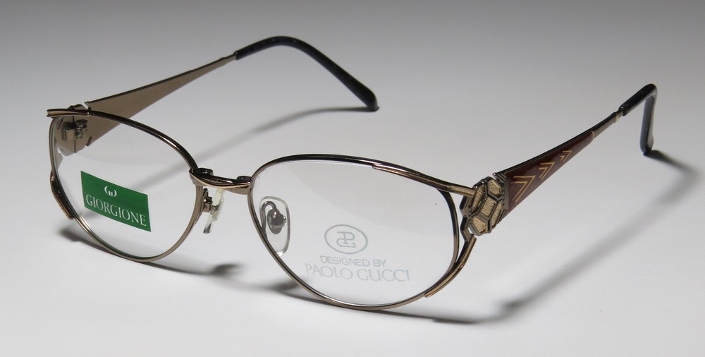 PAOLO GUCCI 7321 in GUNMETALGOLDBROWN