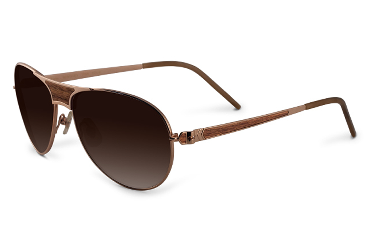 SAMA MONTEREY in GOLD24KGOLDEBONYWOOD