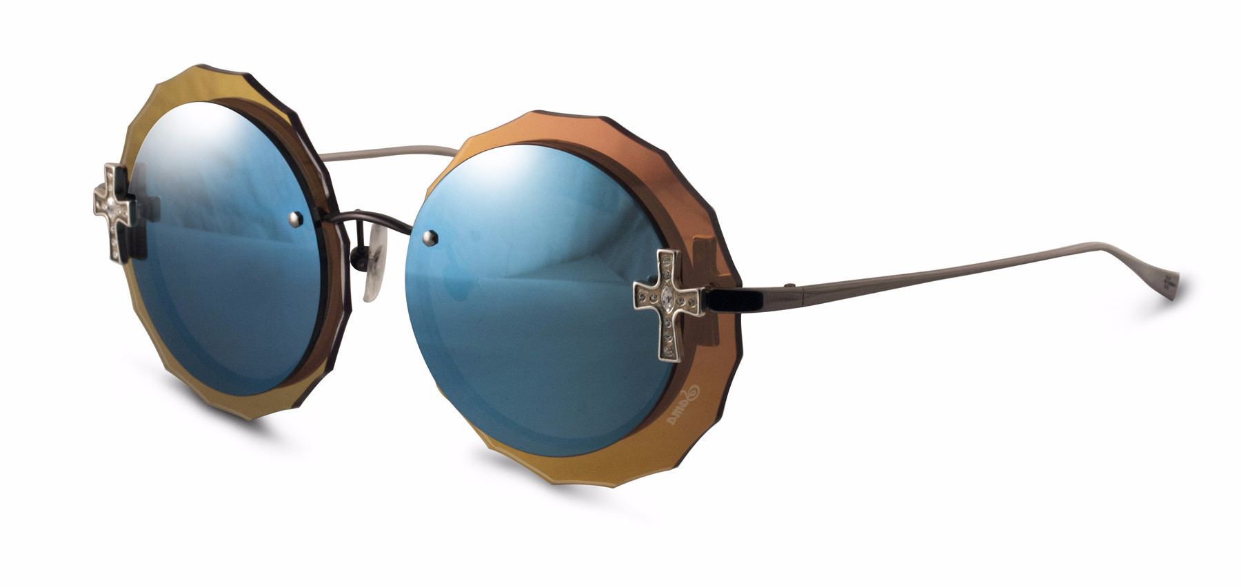 LOREE RODKIN SCARLET in BLUEORANGEDOUBLEFLATSTAR